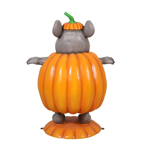 Large Mice The Pumpkin Halloween Figure, 39"