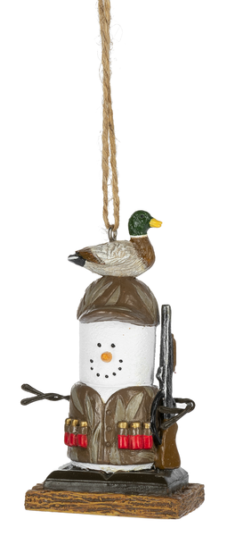 3.5" S'mores Duck Hunting Ornament