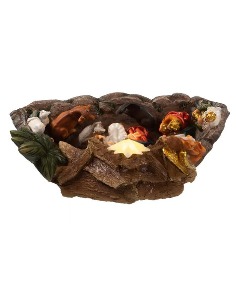 10.4" Battery Operated Light-Up Nativity