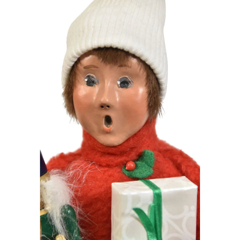Nutcracker Family Boy Caroler Figurine, 10"