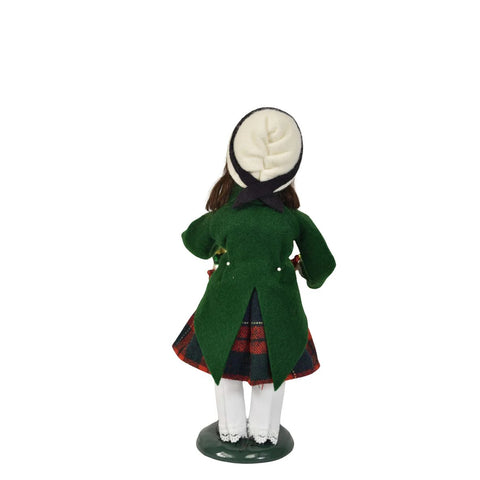 Ornament Family Girl Caroler Figurine, 10"
