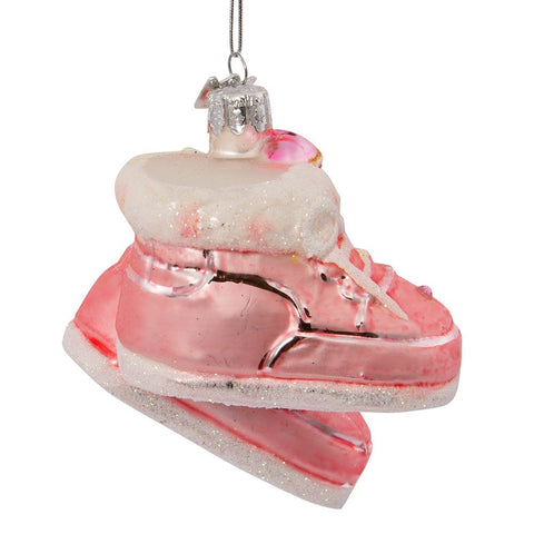 Noble Gems™ Glass Baby Girl Ornaments, 4" (Set of 4)