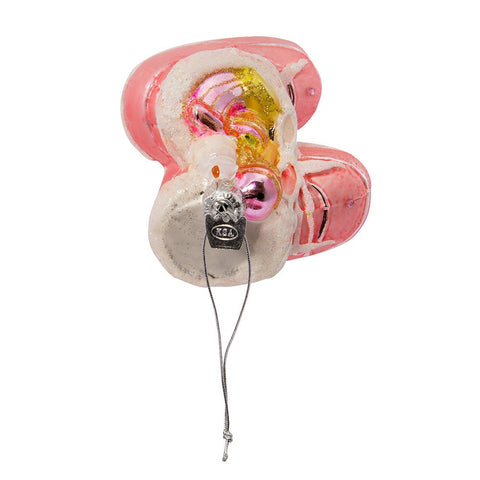 Noble Gems™ Glass Baby Girl Ornaments, 4" (Set of 4)