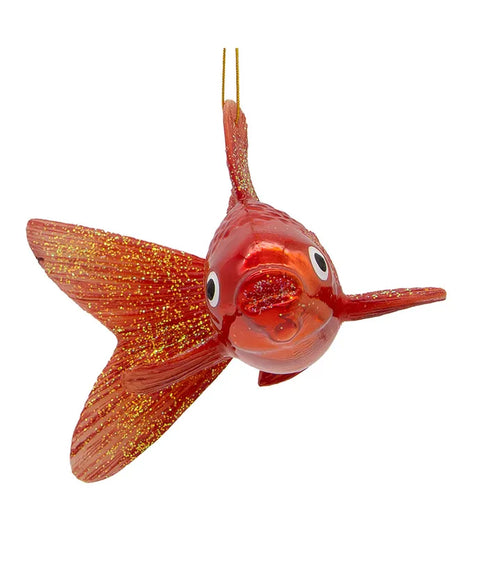 Noble Gems™ Goldfish Glass Ornament