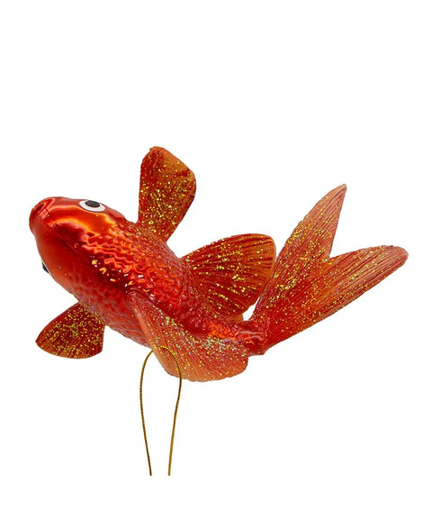 Noble Gems™ Goldfish Glass Ornament