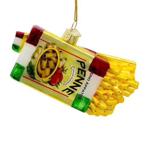 Noble Gems™ Glass Pasta Boxes Ornament