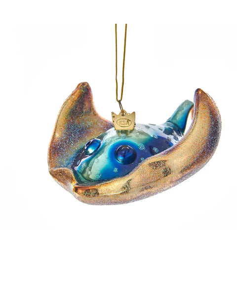 Noble Gems™ Glass Stingray Ornament