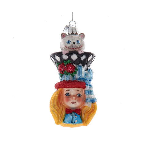 Noble Gems™ Alice Head Ornament, 4.5"