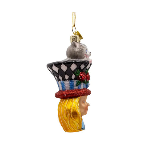 Noble Gems™ Alice Head Ornament, 4.5"