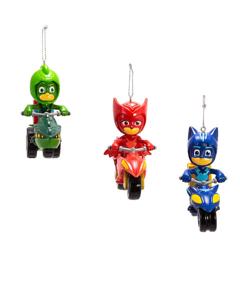 PJ Masks© With Vehicle Ornaments, 3 Piece Set