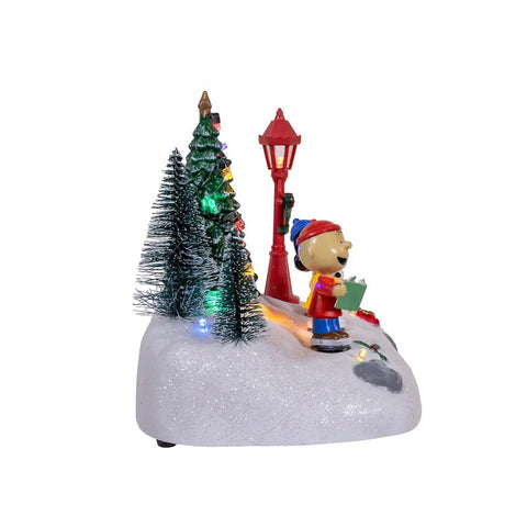 Peanuts© Lighted Animated Musical Caroling Choir Table Piece