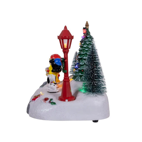 Peanuts© Lighted Animated Musical Caroling Choir Table Piece