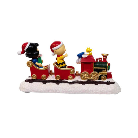 Peanuts© Battery Operated Musical Train Table Piece