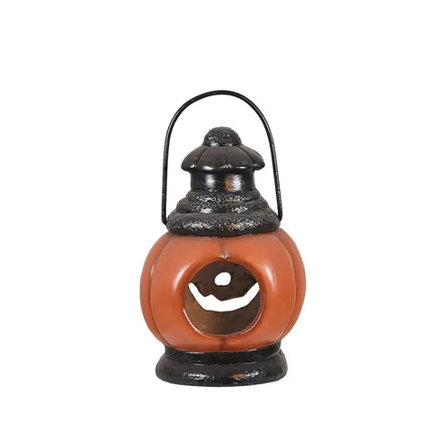 Large Pumpkin Lantern Halloween Figure, 19"