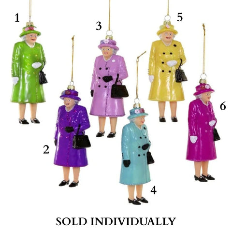 Queen Elizabeth II Ornament (6 styles - sold individually)