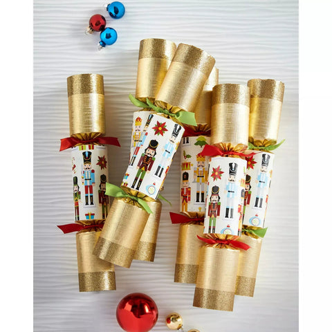 Traditional Nutcracker Party Crackers, 12" (Set of 6)