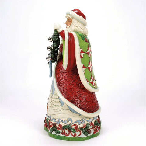 Jim Shore Claus For Celebration Santa Figurine, 14.5"