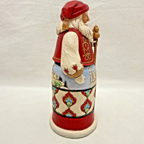 Jim Shore Heartwood Creek Noel Baba Turkish Santa Figurine, 7"