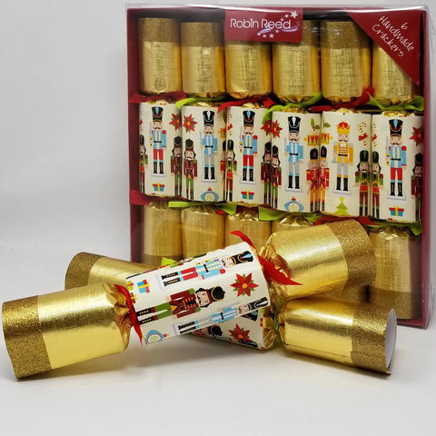Traditional Nutcracker Party Crackers, 12" (Set of 6)
