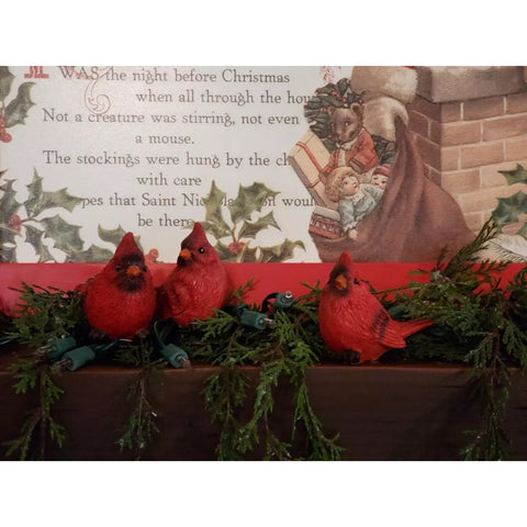 Cardinal Figurine, 3.25 (3 styles - sold individually)