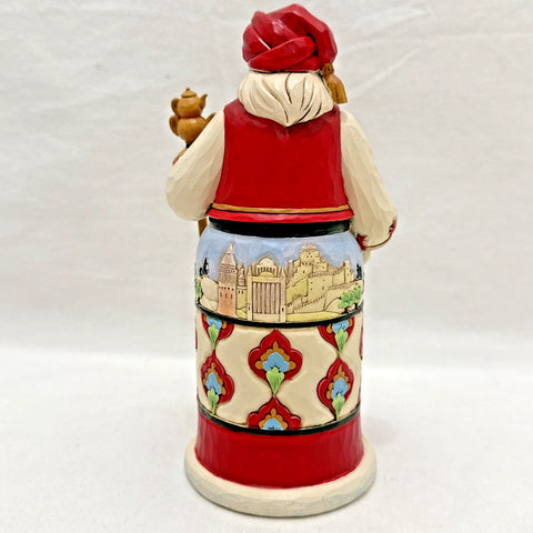 Jim Shore Heartwood Creek Noel Baba Turkish Santa Figurine, 7"