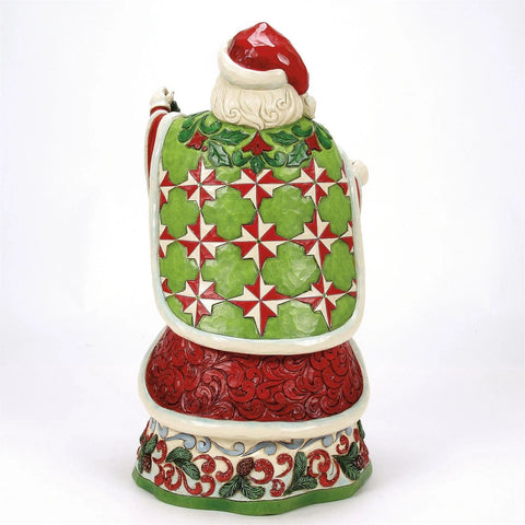 Jim Shore Claus For Celebration Santa Figurine, 14.5"