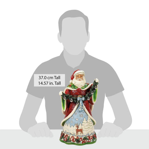 Jim Shore Claus For Celebration Santa Figurine, 14.5"