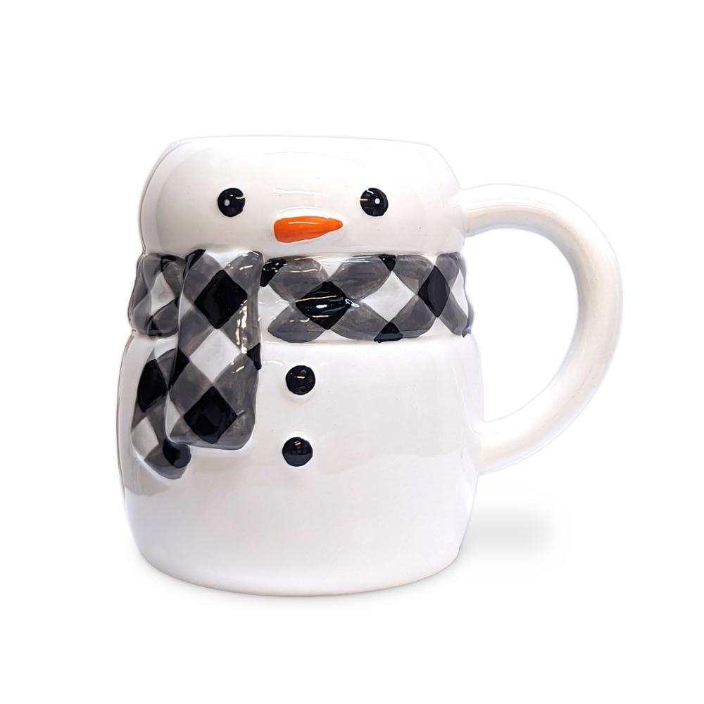 10oz Snowman w/Scarf Mug