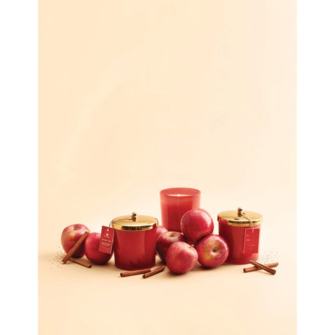 Simmered Cider Poured Candle, 13 oz (Harvest Red)