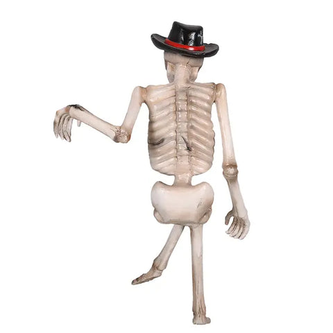 Lifesize Skeleton Sitting Halloween Decoration, 62"