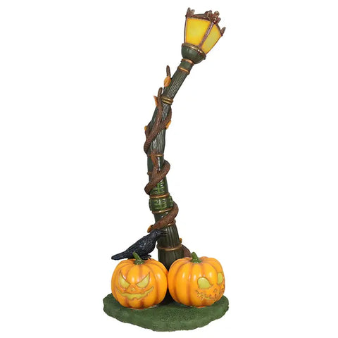 Lifesize Spooky Lantern w/Pumpkins Halloween Figure, 106"