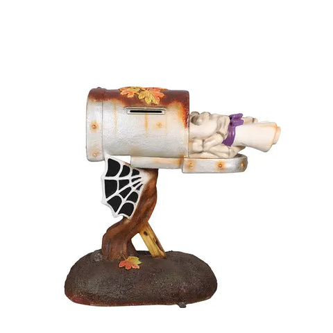 Large Spooky Mailbox Halloween Figure, 48"