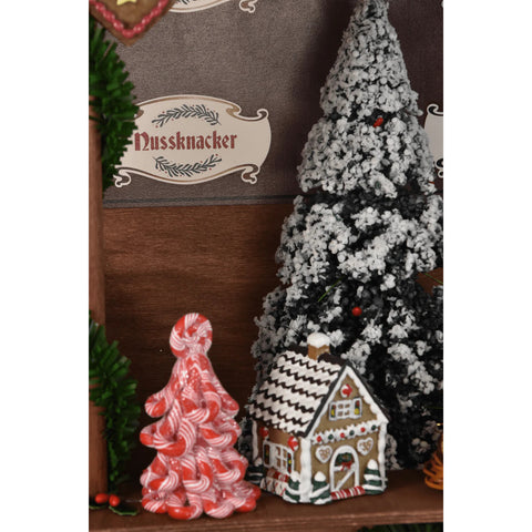 Christmas Market Stall Display Accessory Figurine, 18.5"