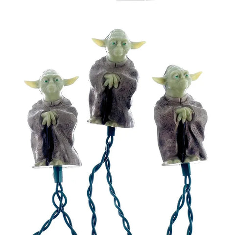 11.5' UL 10-Light Star Wars™ Yoda Light Set