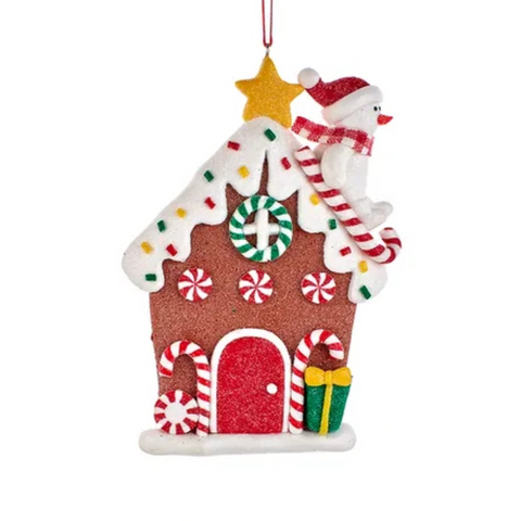 Gingerbread House Ornaments (3 Styles – Sold individually)
