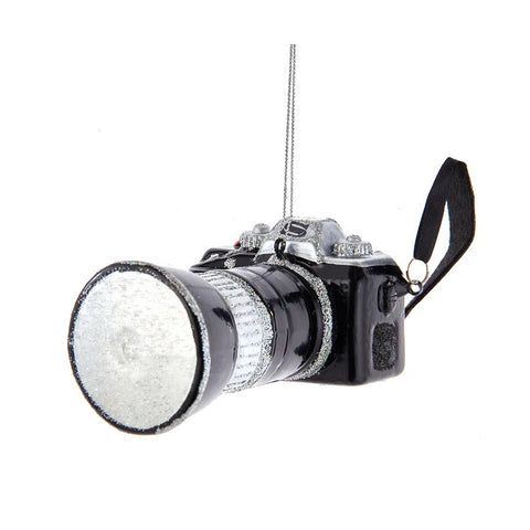 Glass Camera Ornament