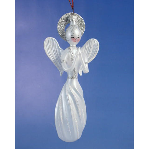 Angel with Glass Wings Ornament