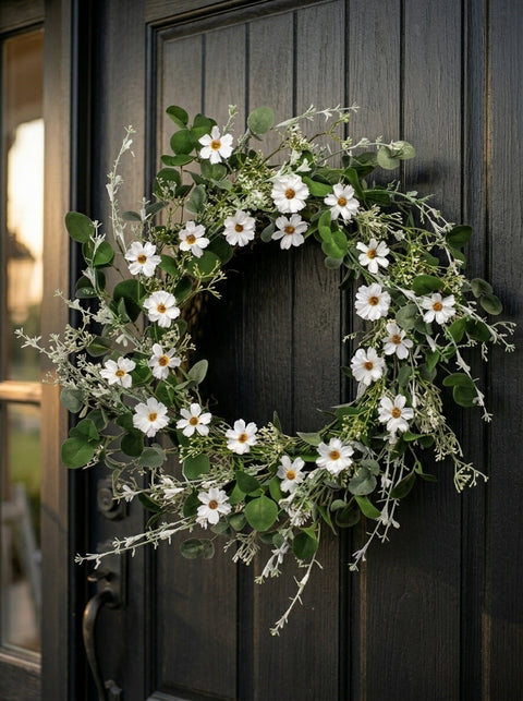 Spring-Summer Artificial Flowers, Wreaths and Greenery