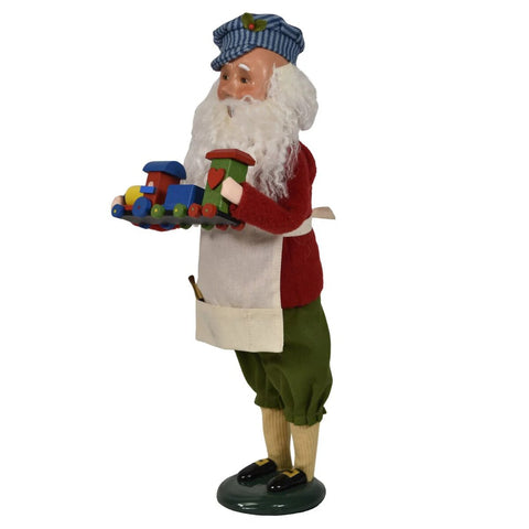 Workshop Santa Caroler Figurine, 13"