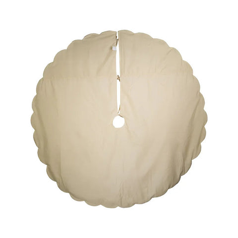 Gold Embossed Tree Skirt, 72"