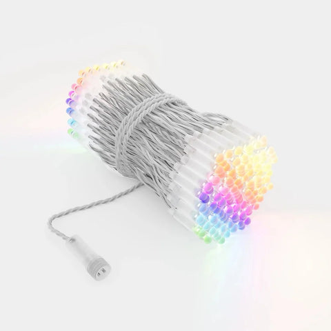 Twinkly Pro-MAX Icicle, 250 RGBW LEDs, PLC, Clear Wire