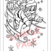 Twas The Night Before Christmas Travel Tablet Coloring Book