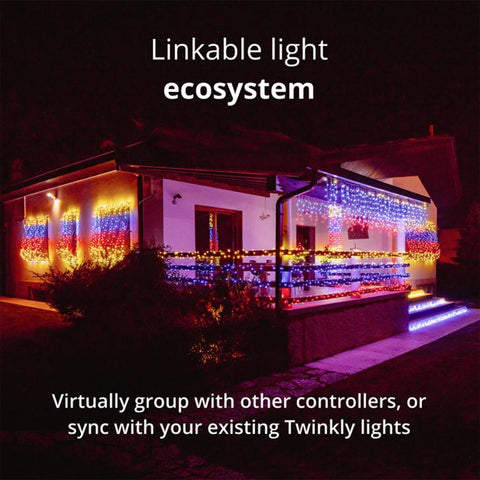 Twinkly Plus Controller, 4 PLC & SPI Ports, Wi-Fi & Ethernet, Plug Type A