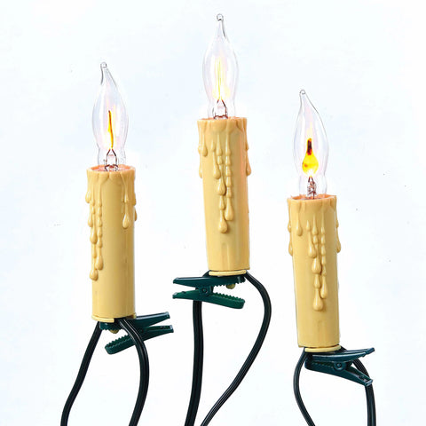 UL 7L Flicker Flame Candle Light Set, 9'