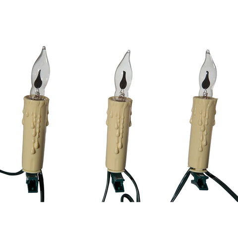 UL 7L Flicker Flame Candle Light Set, 9'