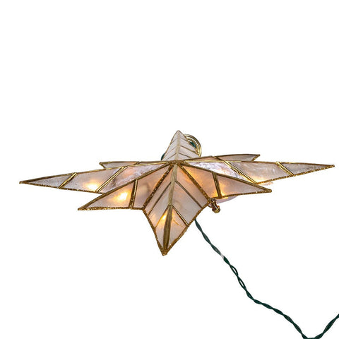 UL 10L Capiz Bethlehem Star Treetop, 12"