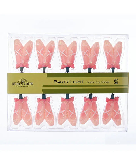 11.5' UL 10-Light Ballet Slippers Light Set