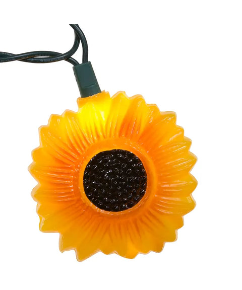 11.5' UL 10-Light Sunflower Light Set