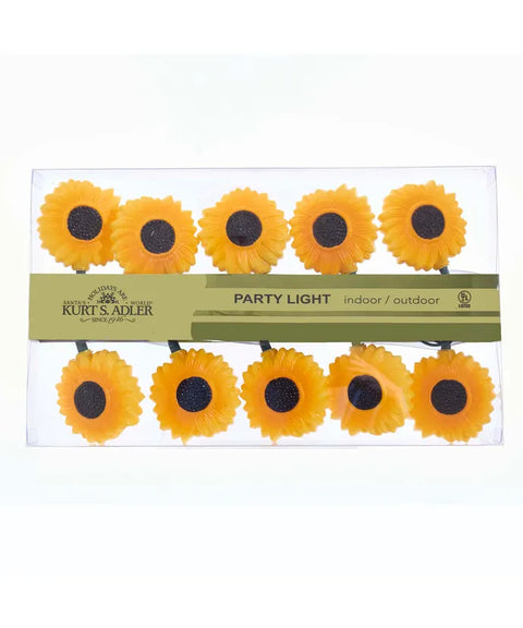 11.5' UL 10-Light Sunflower Light Set