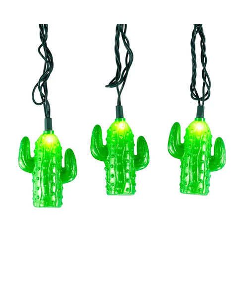 12' UL 10-Light Cactus Light Set